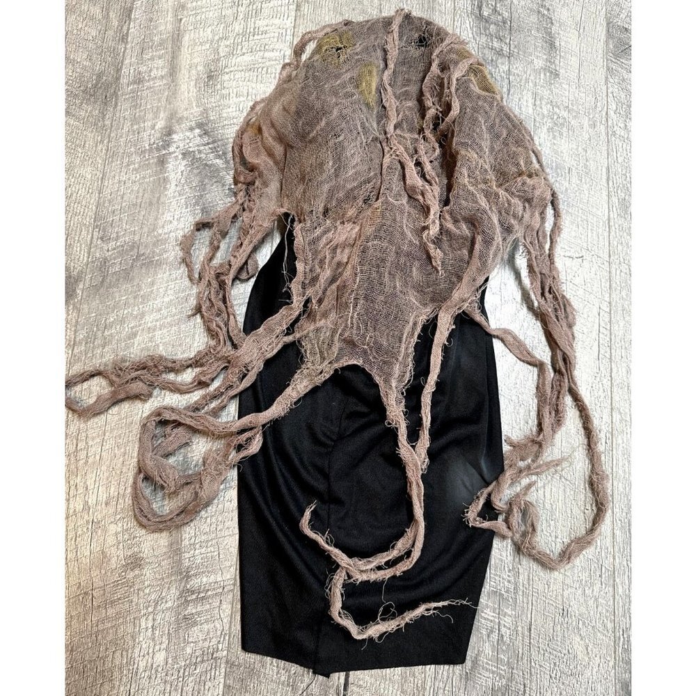 Vintage Ghoul Mask Crypt Creature Skeleton Skull Easter Unlimited 8517 Halloween - Picture 4 of 9